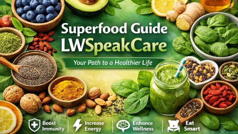 Superfood Guide LWSpeakCare: A Complete Path to Healthier Living