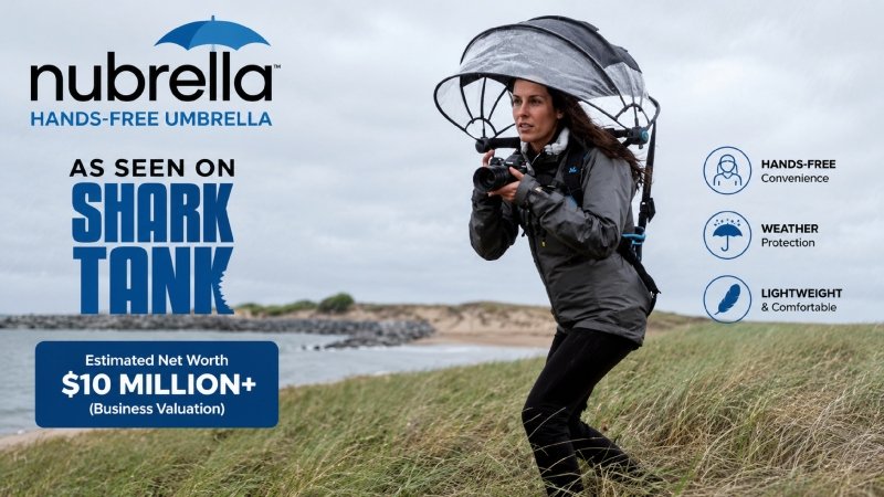 nubrella shark tank net worth