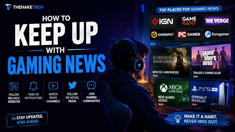 How to Keep Up With Gaming News TheHakeTech: The Ultimate Guide for Hardcore Gamers in 2026