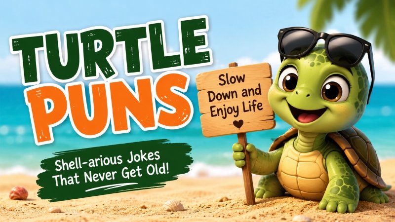 Turtle Puns: The Ultimate Collection of Funny and Clever Turtle Jokes